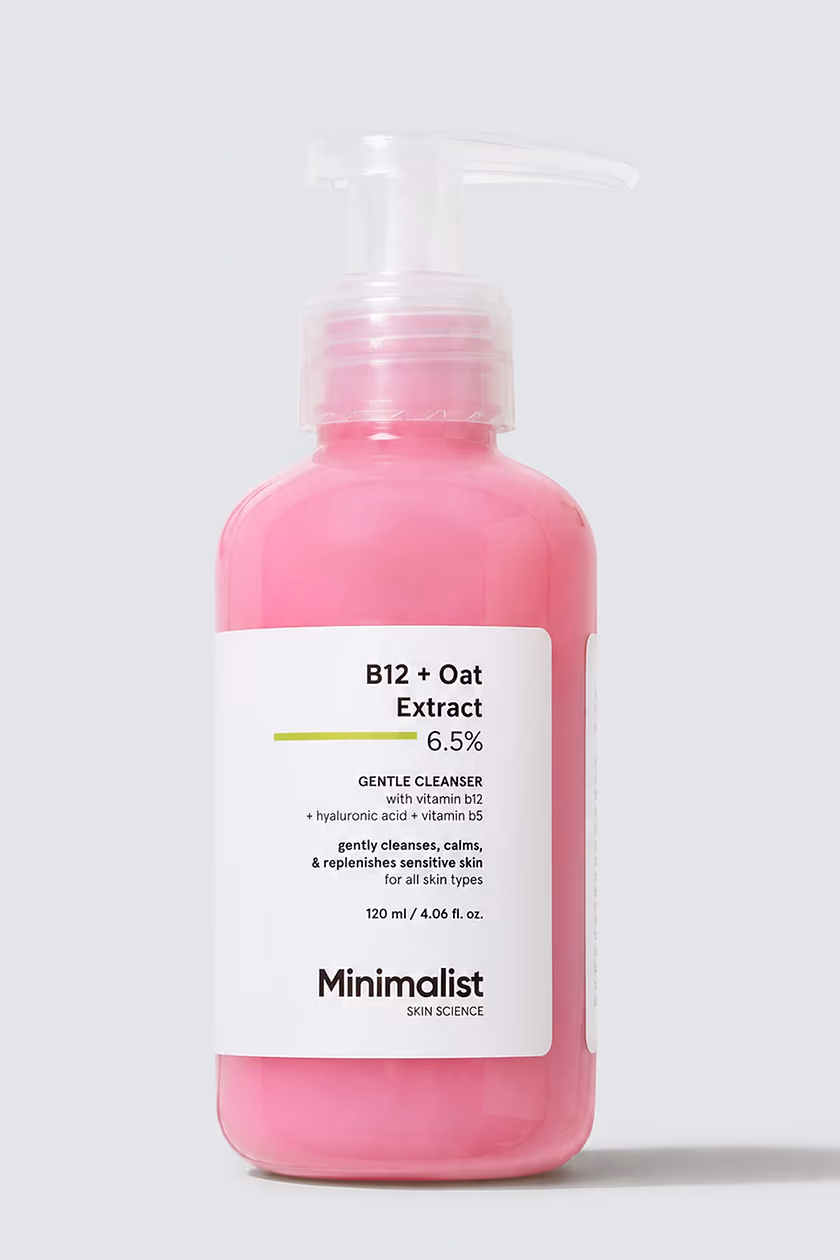 Minimalist - B12 + Oat Extract 6.5% - Gentle Cleanser