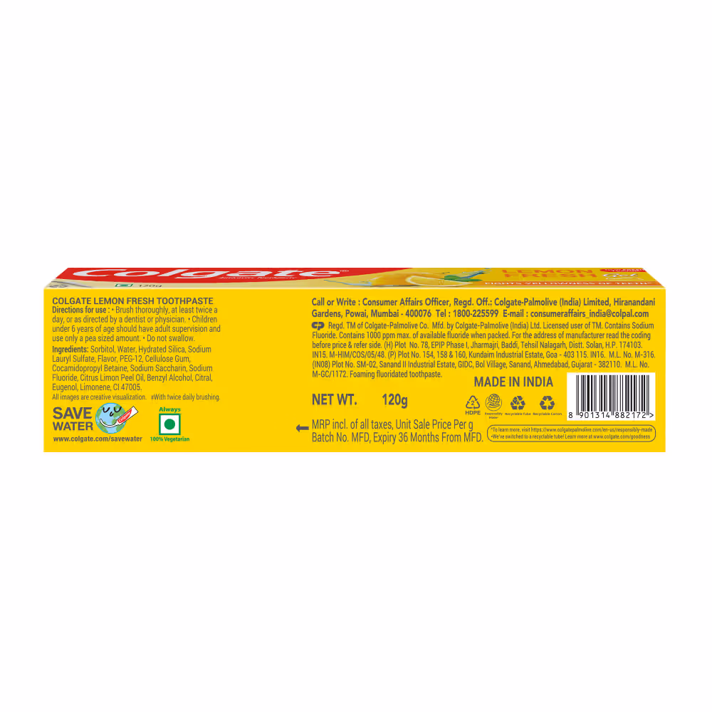 Colgate - Lemon Fresh Gel - Toothpaste
