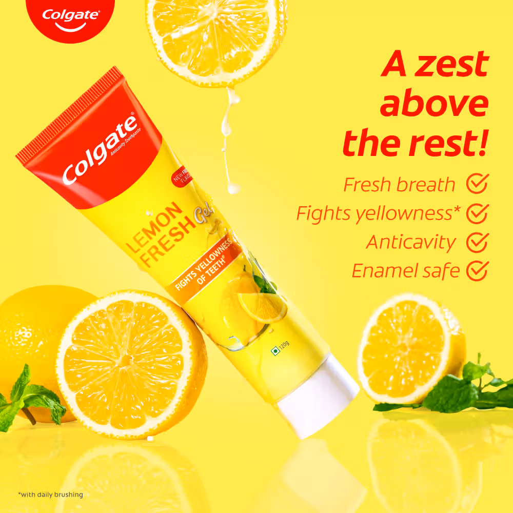 Colgate - Lemon Fresh Gel - Toothpaste
