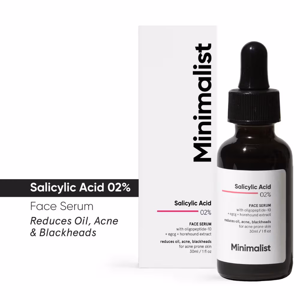 Minimalist - 2% Salicylic Acid - Face Serum - Blackheads & Whiteheads