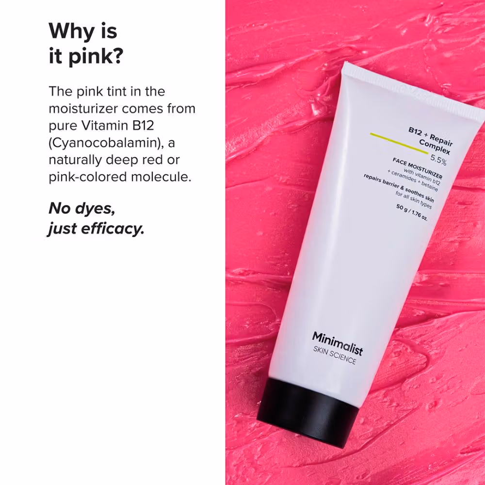 Minimalist - B12 + Repair Complex 5.5% - Face Moisturizer