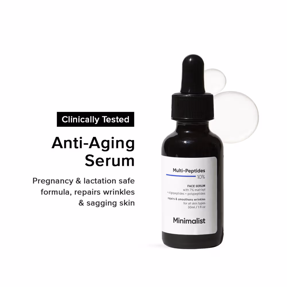 Minimalist - 10% Multi Peptide - Face Serum - Anti Aging & Collagen