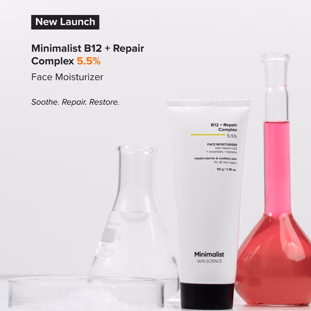 Minimalist - B12 + Repair Complex 5.5% - Face Moisturizer