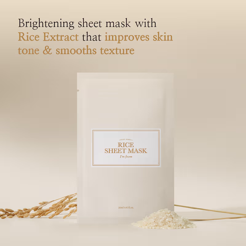 I'm From - Rice Sheet Mask