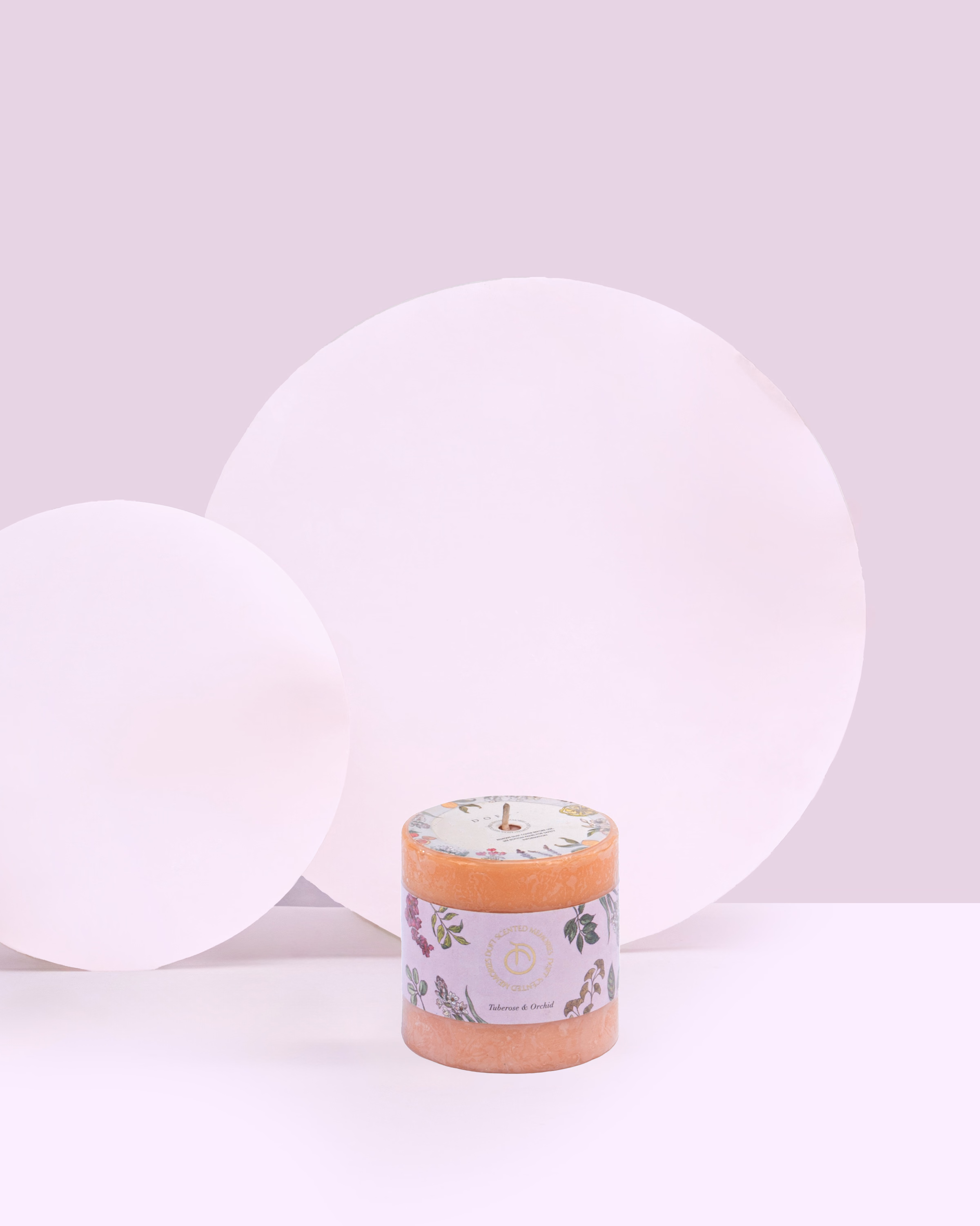 Doft - Tuberose & Orchid - Pillar Candle