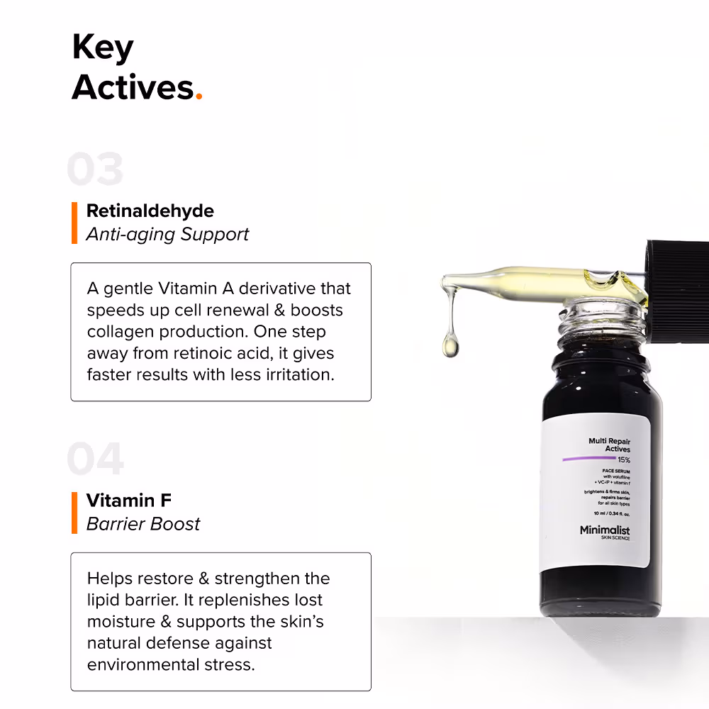 Minimalist - Multi Repair Actives 15% - Face Serum
