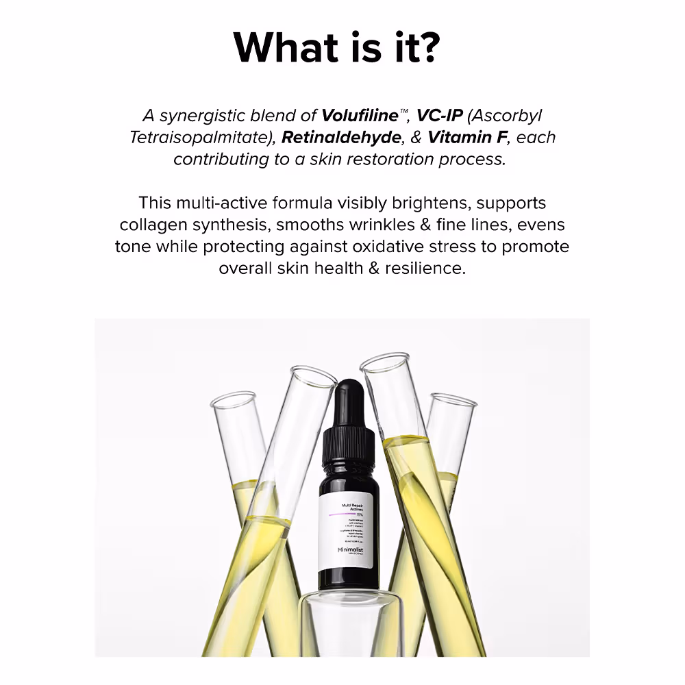 Minimalist - Multi Repair Actives 15% - Face Serum