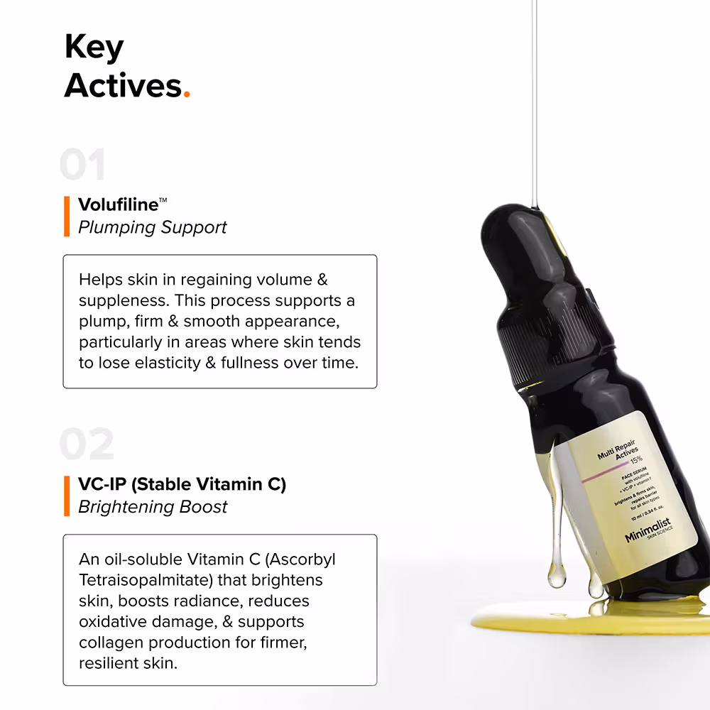 Minimalist - Multi Repair Actives 15% - Face Serum
