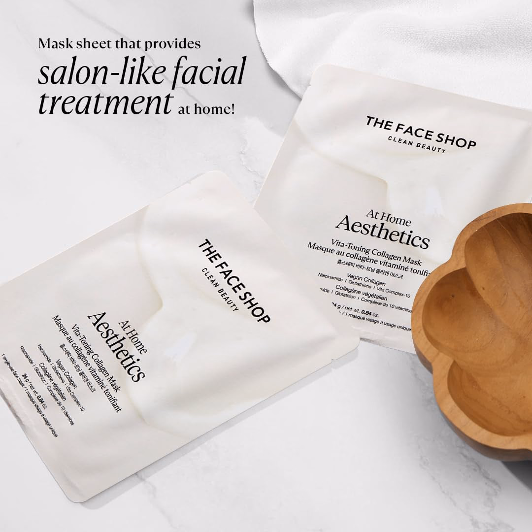 The Face Shop - Korean Hydro - Gel Sheet Mask - Vegan Collagen