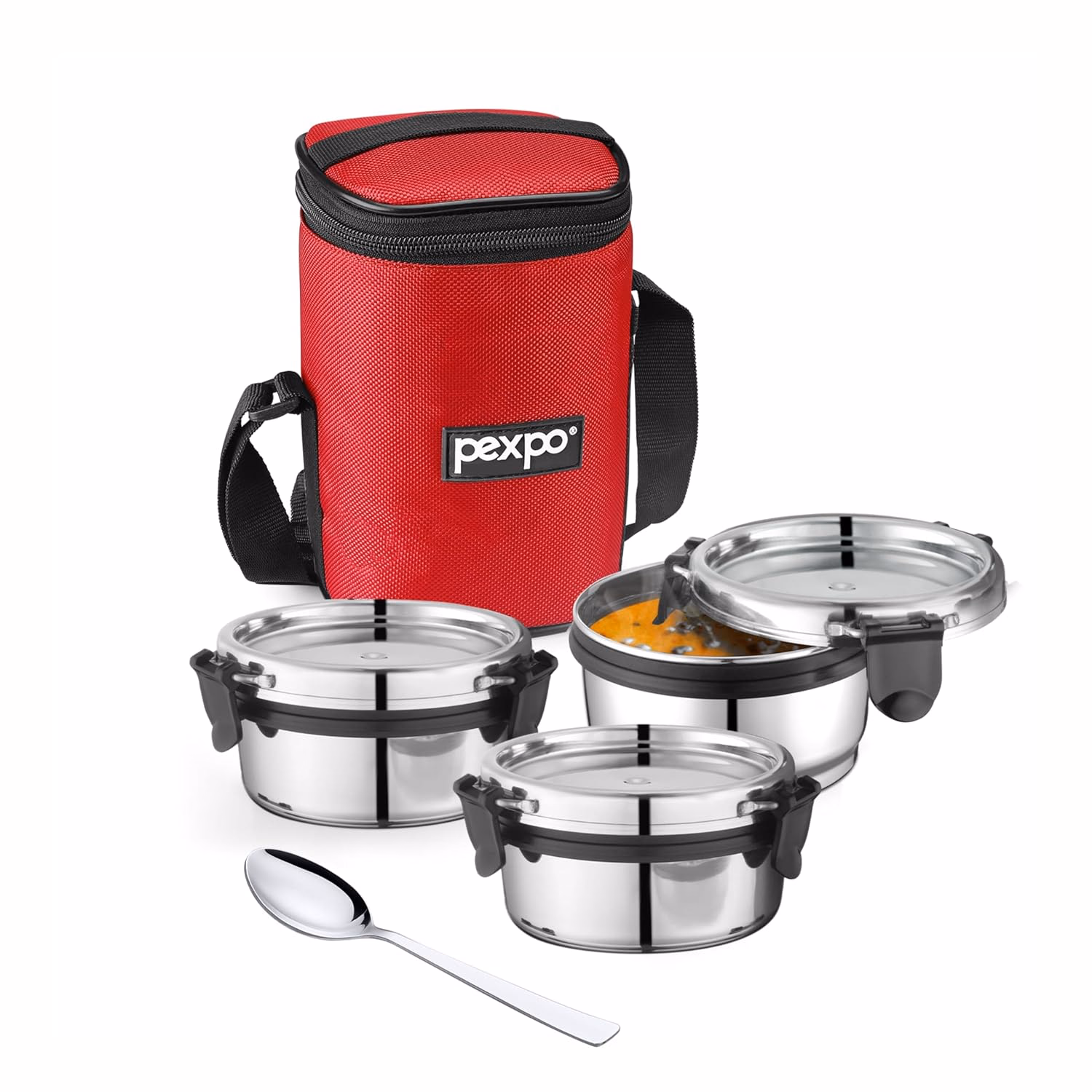 Pexpo - Steel X Pro - Stainless Steel - Lunch Box
