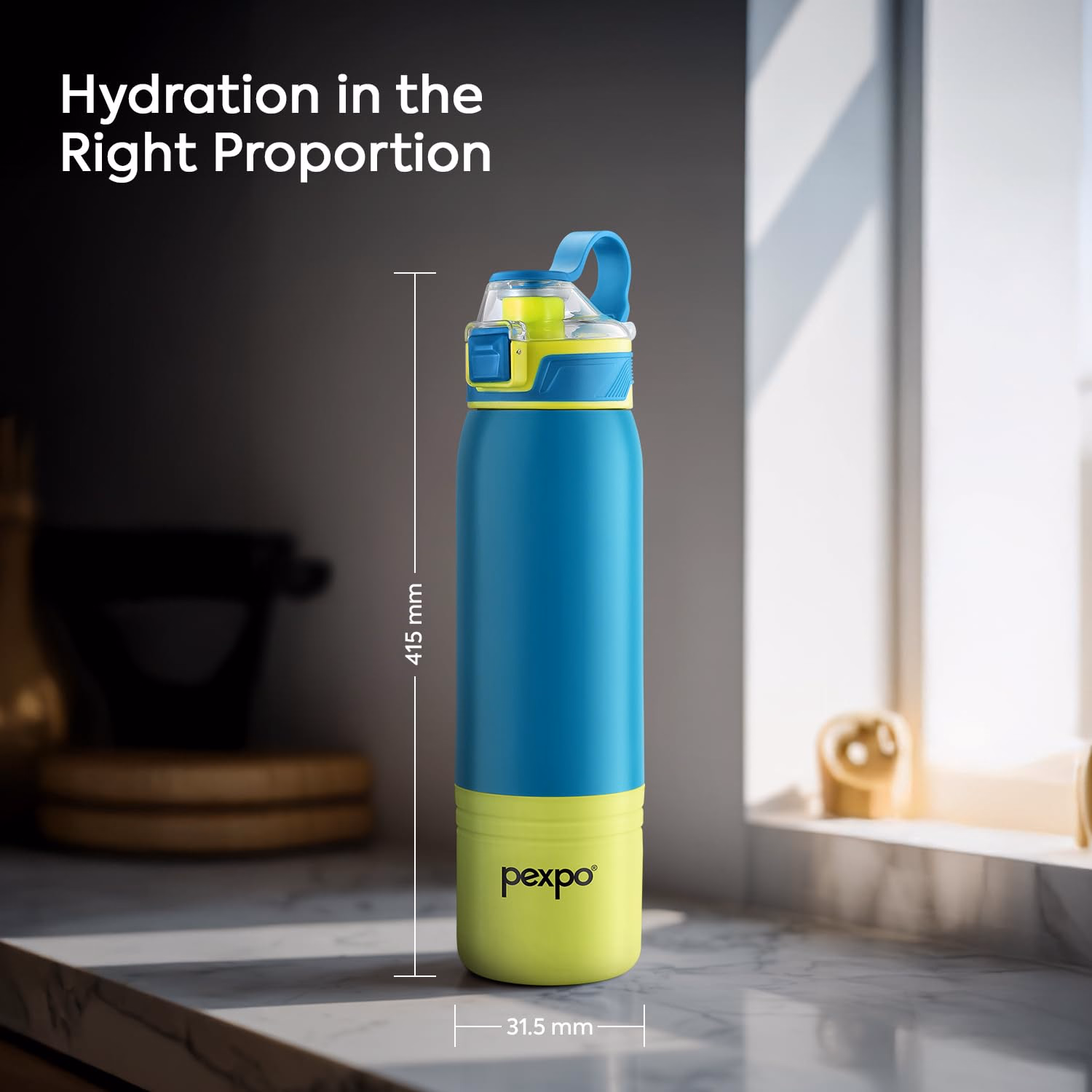 Pexpo - Amora 900 - Insulated Stainless Steel - Water Bottle
