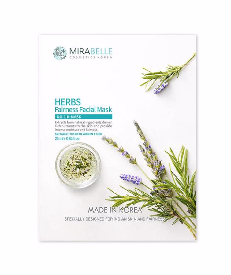 Mirabelle - Herbs - Facial Mask