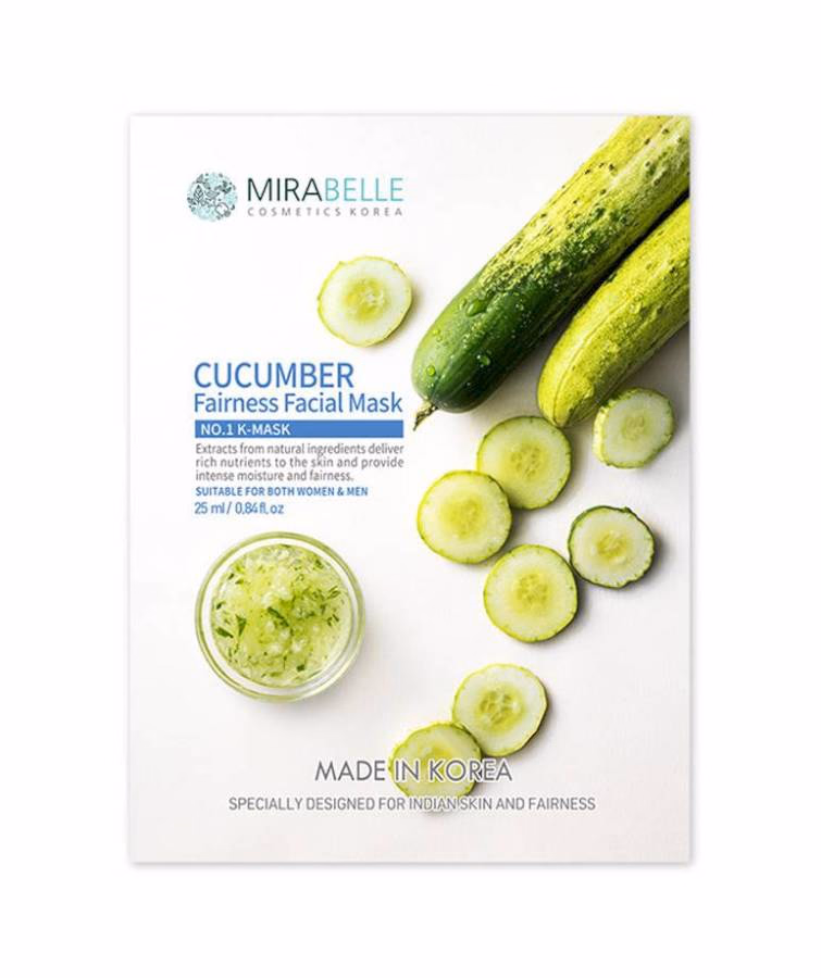 Mirabelle - Cucumber - Sheet Mask