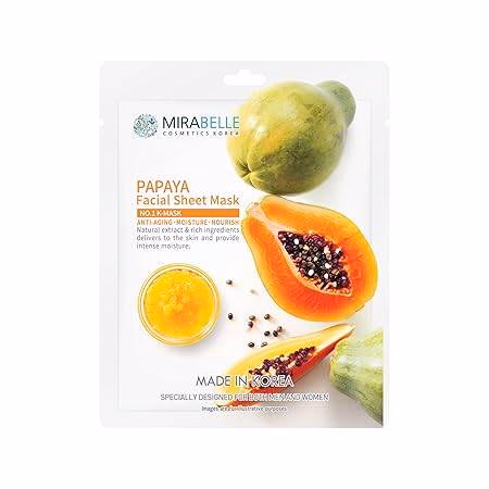 Mirabelle - Papaya - Sheet Mask