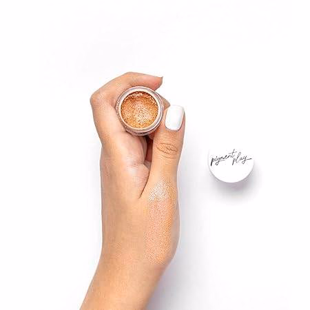 Pigment Play - Blushing Gold - Iridescent Loose Pigment Powder