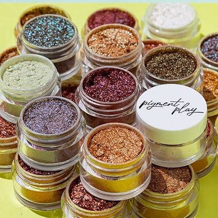 Pigment Play - Pink Stars - Iridescent Loose Pigment Powder