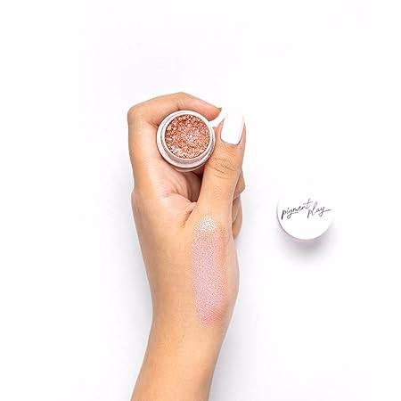 Pigment Play - Rose Silver - Iridescent Loose Pigment Powder