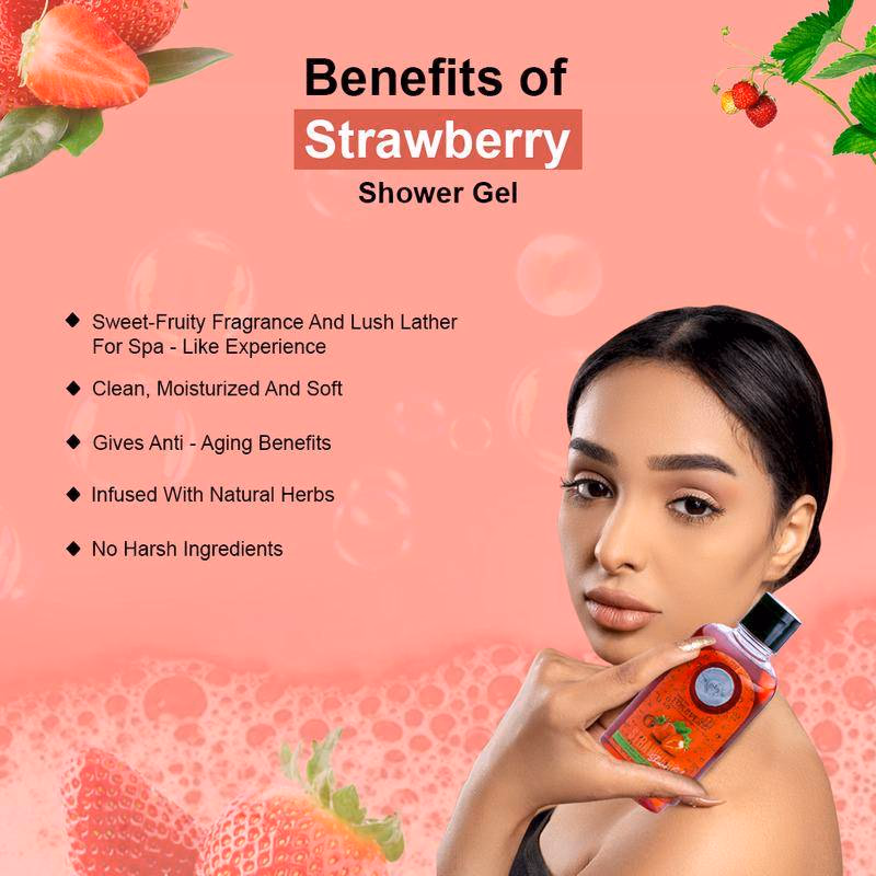 DAILY LIFE FOREVER52 - STRAWBERRY - SHOWER GEL