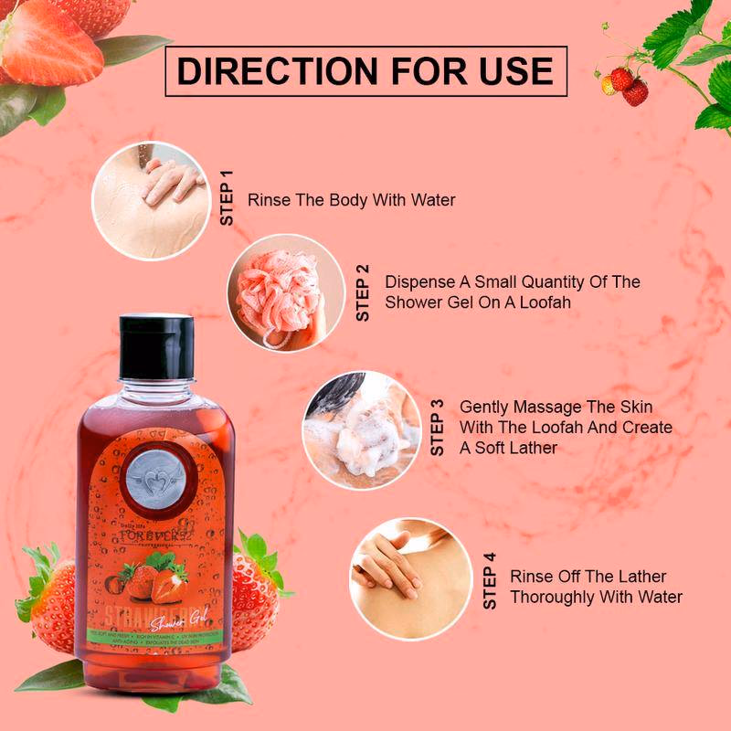 DAILY LIFE FOREVER52 - RED ROSE - SHOWER GEL