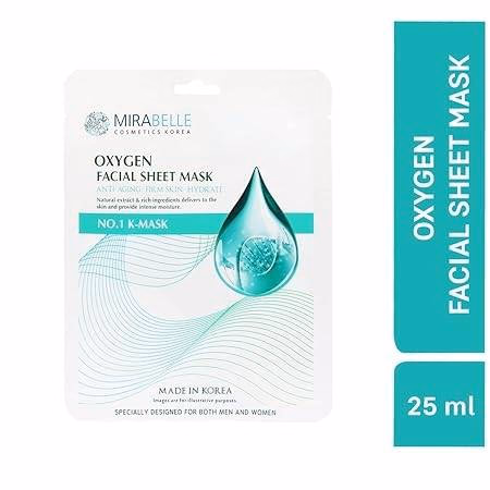 Mirabelle - Oxygen - Facial Sheet Mask