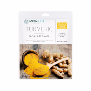 Mirabelle - Turmeric - Facial Sheet Mask