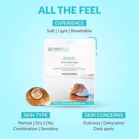 Mirabelle - Snail - Facial Sheet Mask