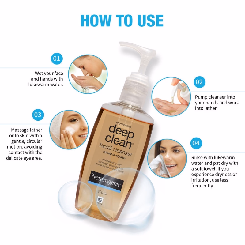 Neutrogena - Deep Clean - Facial Cleanser
