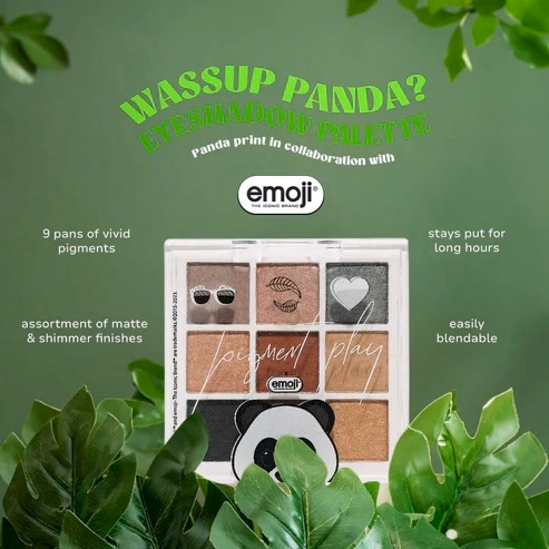 Pigment Play - Wassup Panda - Eyeshadow Palette