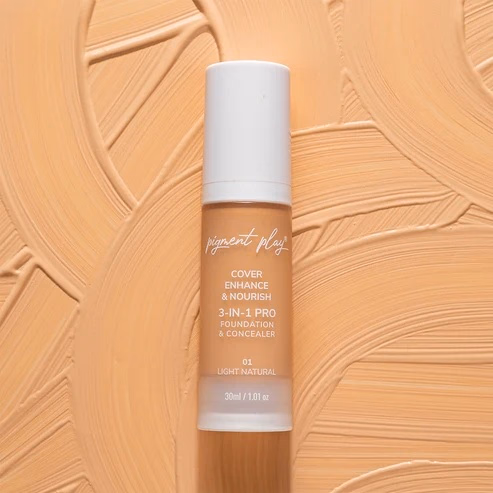 Pigment Play - Natural - Foundation & Concealer:
