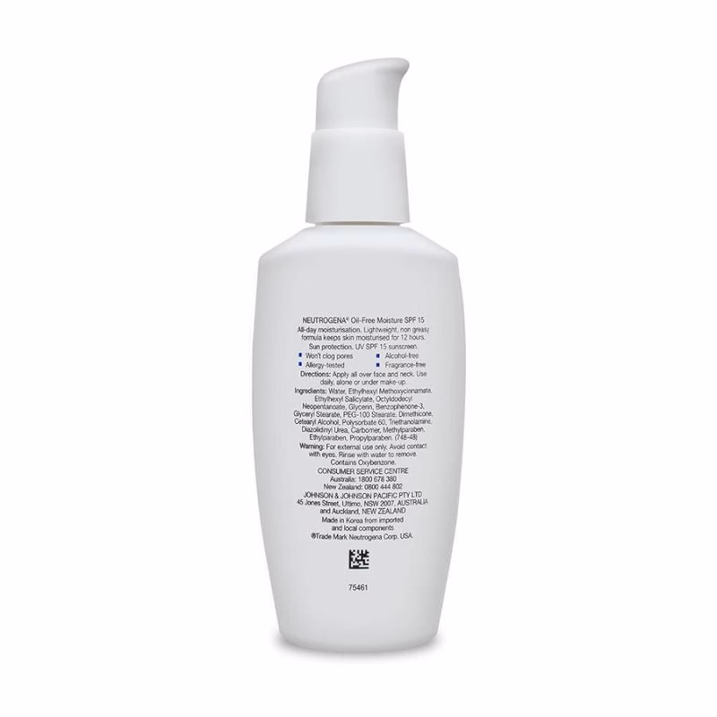 Neutrogena - Oil Free - Face Moisturizer