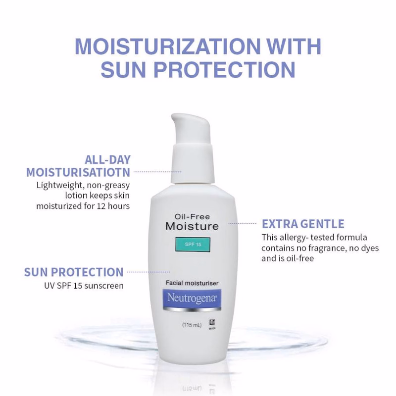 Neutrogena - Oil Free - Face Moisturizer