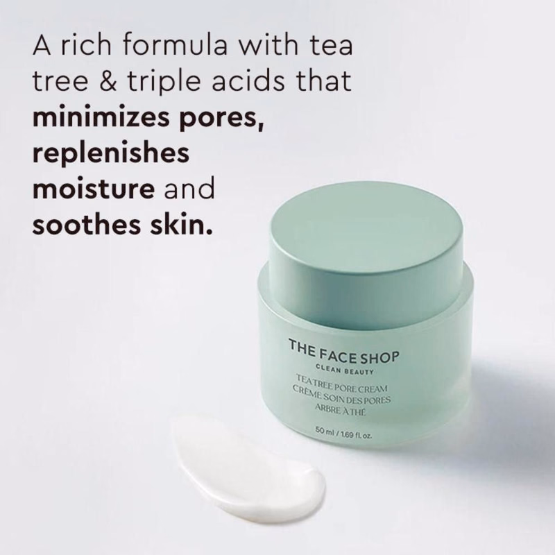 THE FACE SHOP - TEA TREE - PORE CREAM