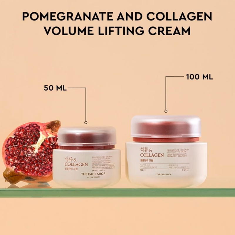 The Face Shop - Pomegranate and Collagen - Cream