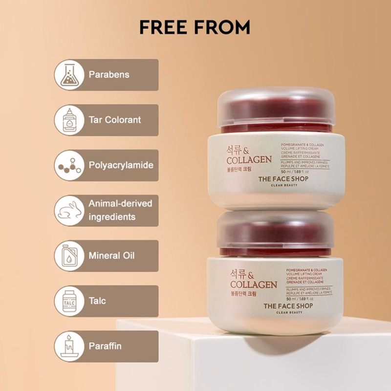 The Face Shop - Pomegranate and Collagen - Cream