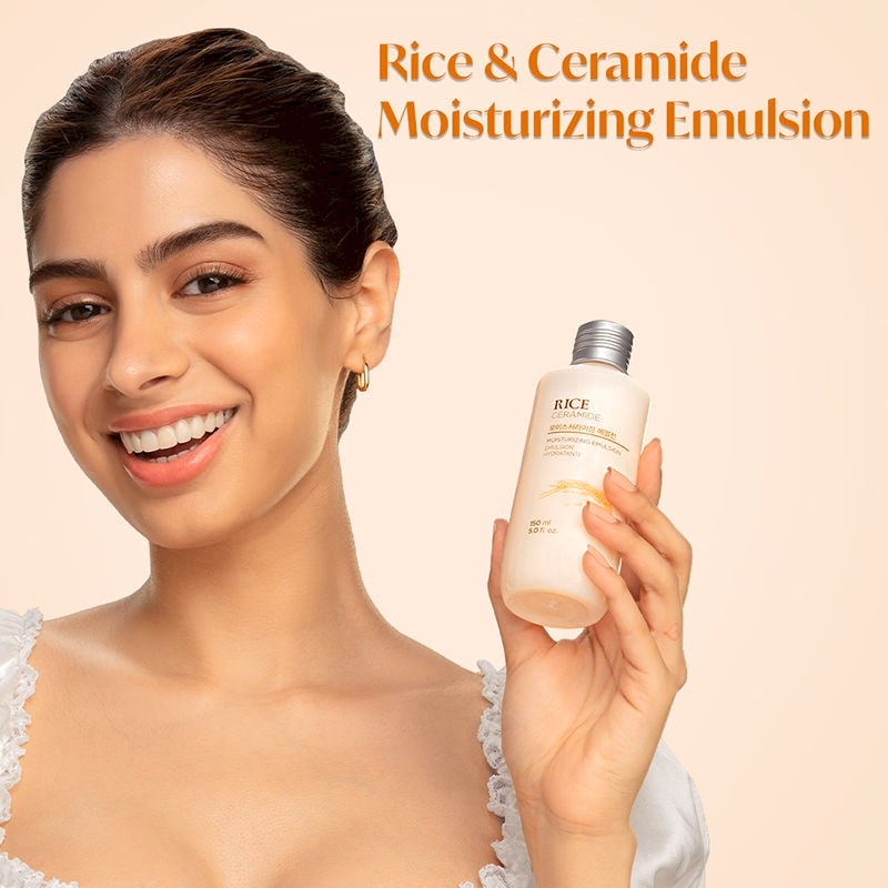 The Face Shop - Rice & Ceramide - Moisturizing Emulsion