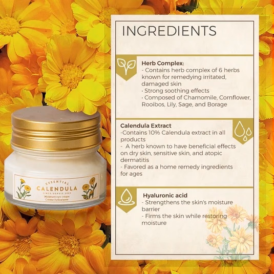 THE FACE SHOP - Calendula Moisture - Eye Cream