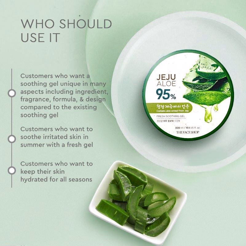 THE FACE SHOP - Jeju Aloe Fresh - Soothing Gel
