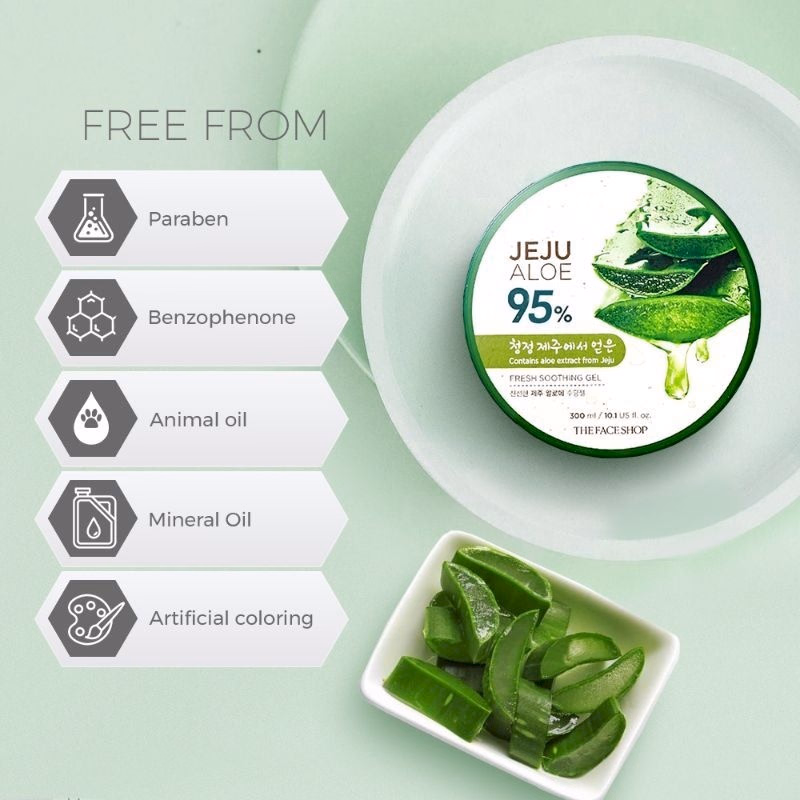 THE FACE SHOP - Jeju Aloe Fresh - Soothing Gel