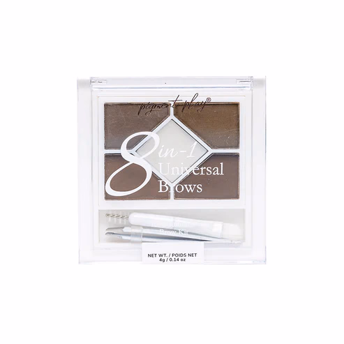 Pigment Play - Universal Brows - 8-In-1 Brow Kit