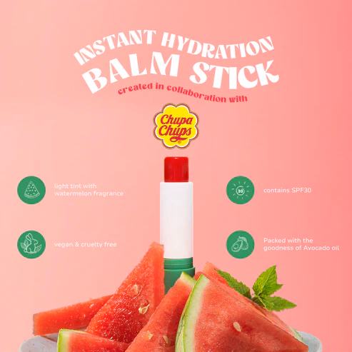 PIGMENT PLAY - CHUPA CHUPS LIP BALM  STRAWBERRY