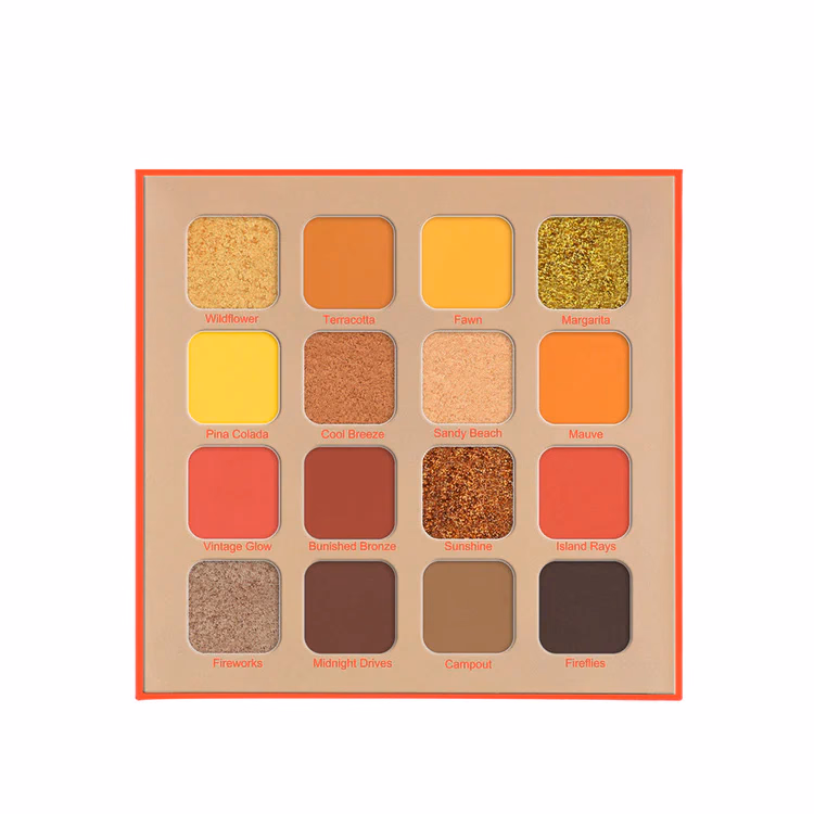 DAILY LIFE FOREVER 52 - 16 Colour Eyeshadow Palette - SUMMER BREEZE - BRZ004