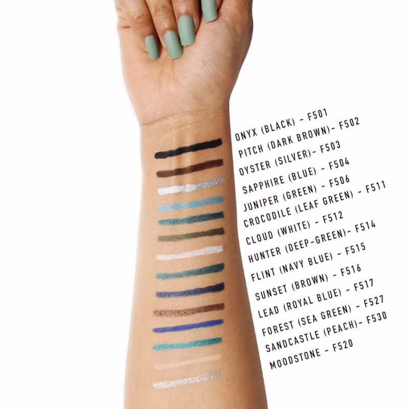 DAILY LIFE FOREVER 52 - Waterproof Smoothening BLACK - Eye Pencil