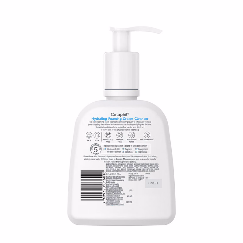 Cetaphil - Hydrating Foaming Cream - Cleanser
