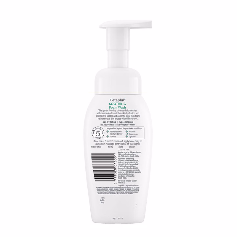 Cetaphil - Soothing Foam - Wash