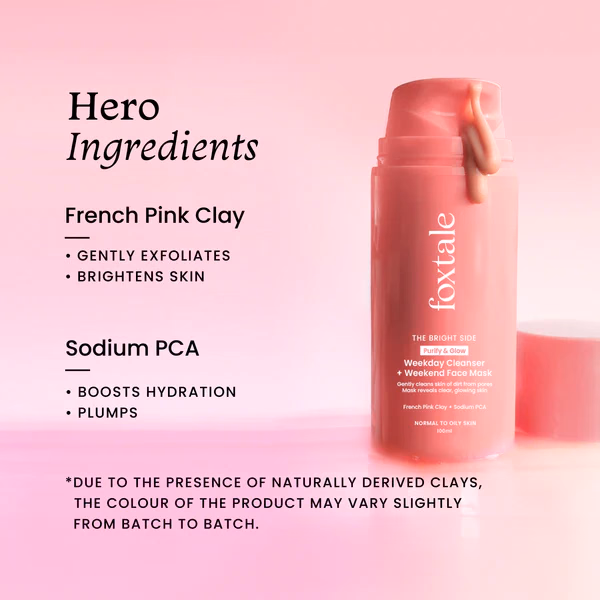 FOXTALE - Purify & Glow Cleanser + Mask