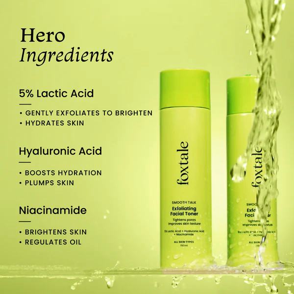 FOXTALE - Exfoliating Facial Toner