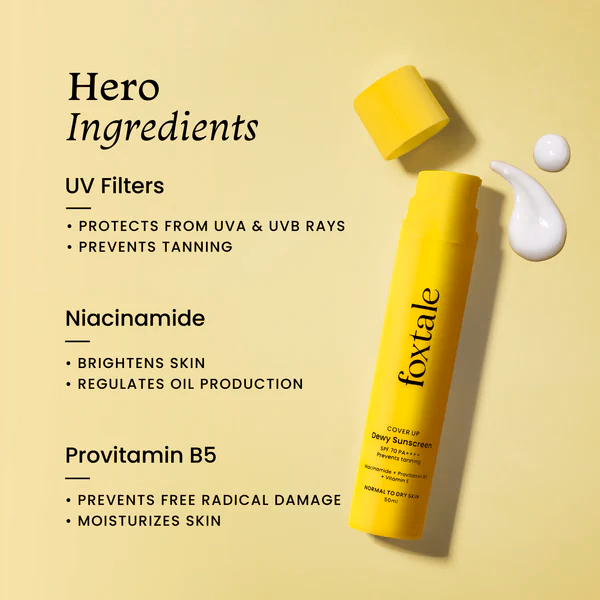 FOXTALE - SPF 70 Dewy Finish - Sunscreen