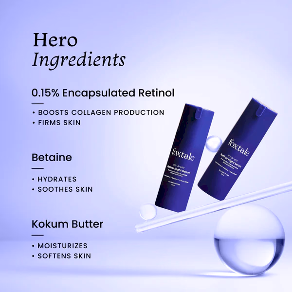 FOXTALE -  Retinol NIGHT - Serum