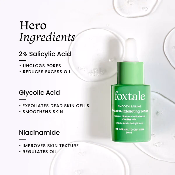 FOXTALE - AHA BHA Exfoliating - Serum