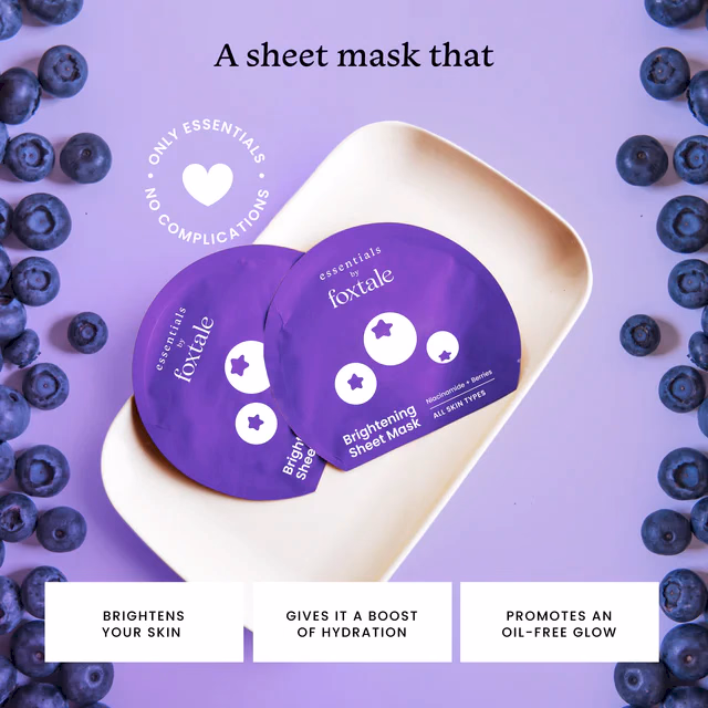Foxtale - Essentials Brightening-  Sheet Mask